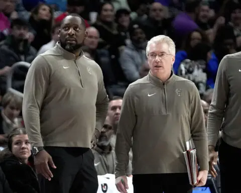 Bucks fire coach Adrian Griffin after 43 games despite having one of NBA's top records