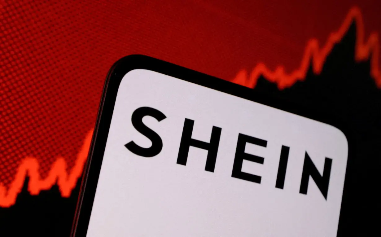 FILE PHOTO: Illustration shows Shein logo