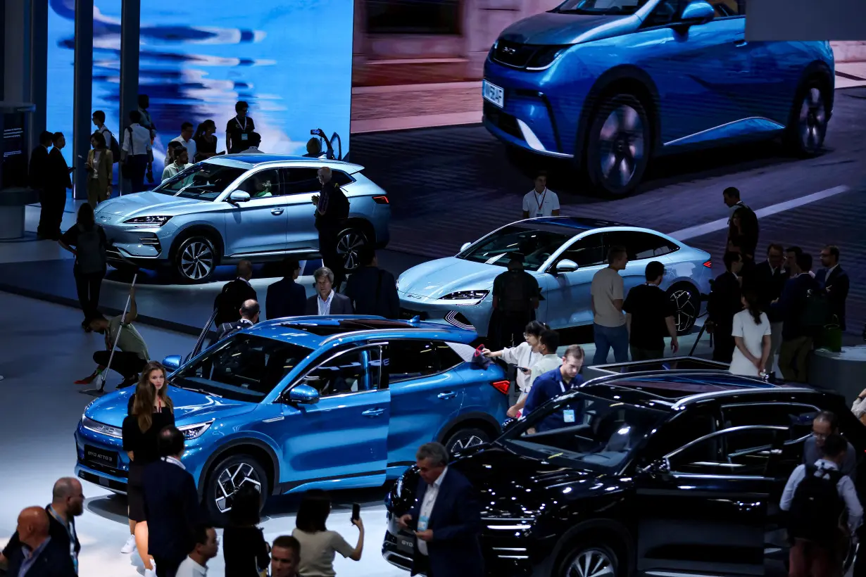 FILE PHOTO: 2023 Munich Auto Show IAA Mobility