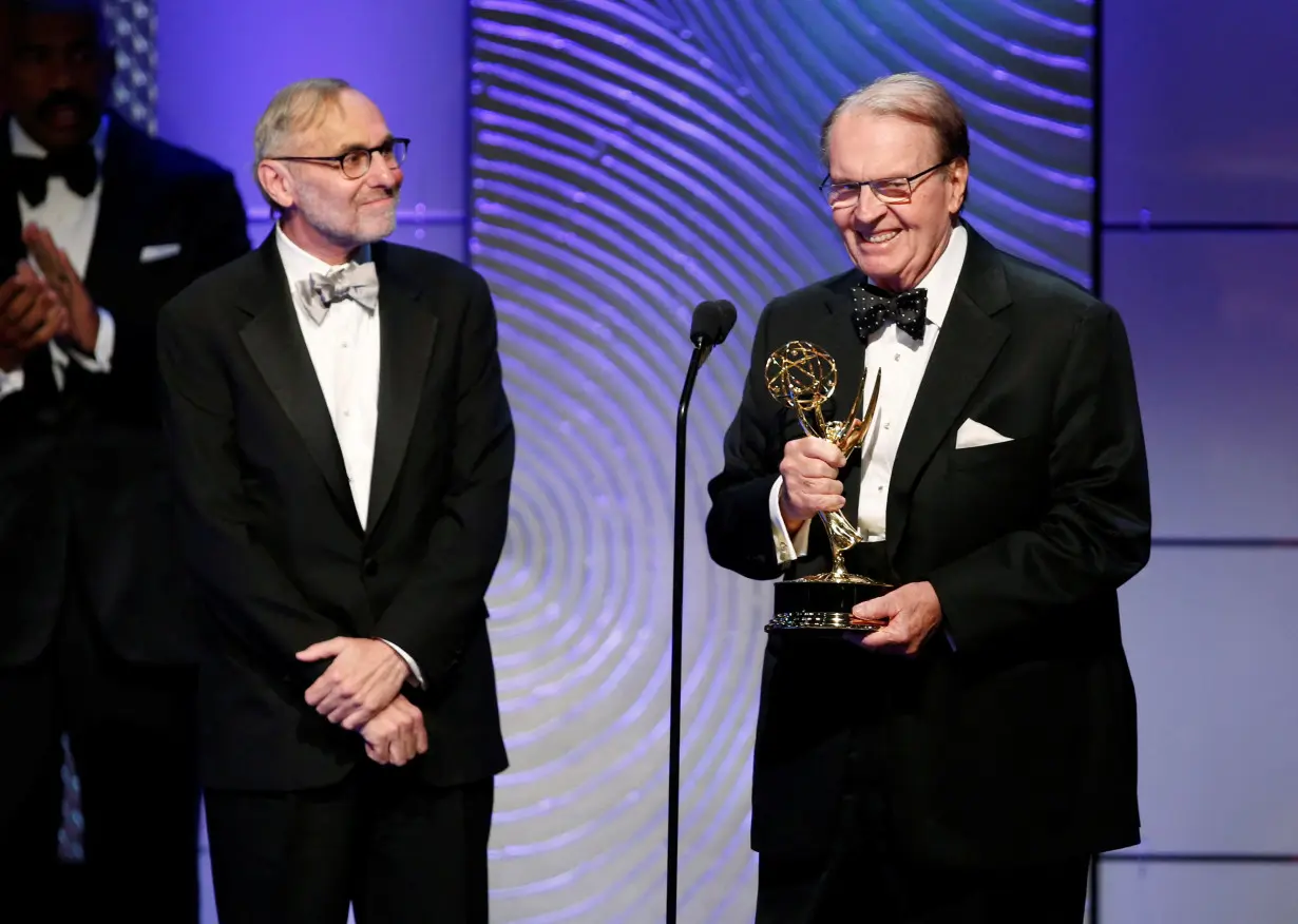 FILE PHOTO: Morrison and Osgood accept outstanding morning program award during 40th Daytime Emmy Awards in Beverly Hills