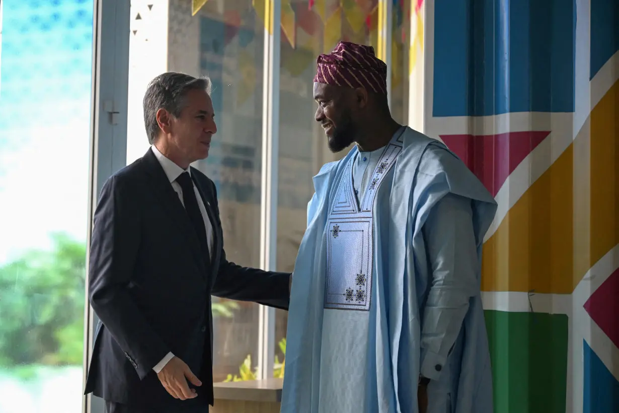 US Secretary of State Anthony Blinken attends 21st Century Technologies in Lagos