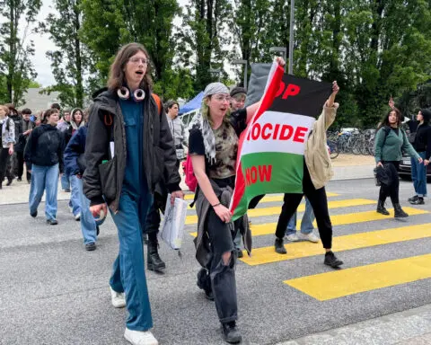 Police clear protest from Swiss university as Gaza demonstrations spread
