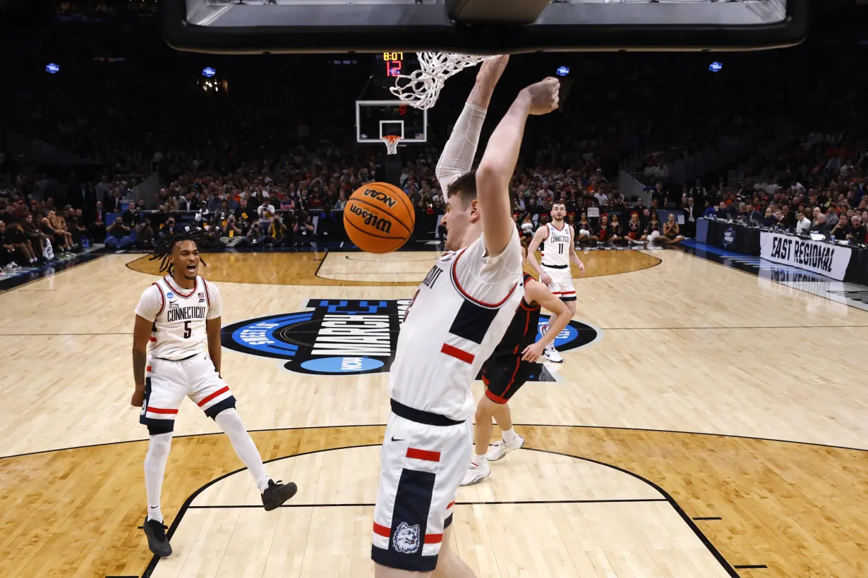 NCAA UConn San Diego St Basketball