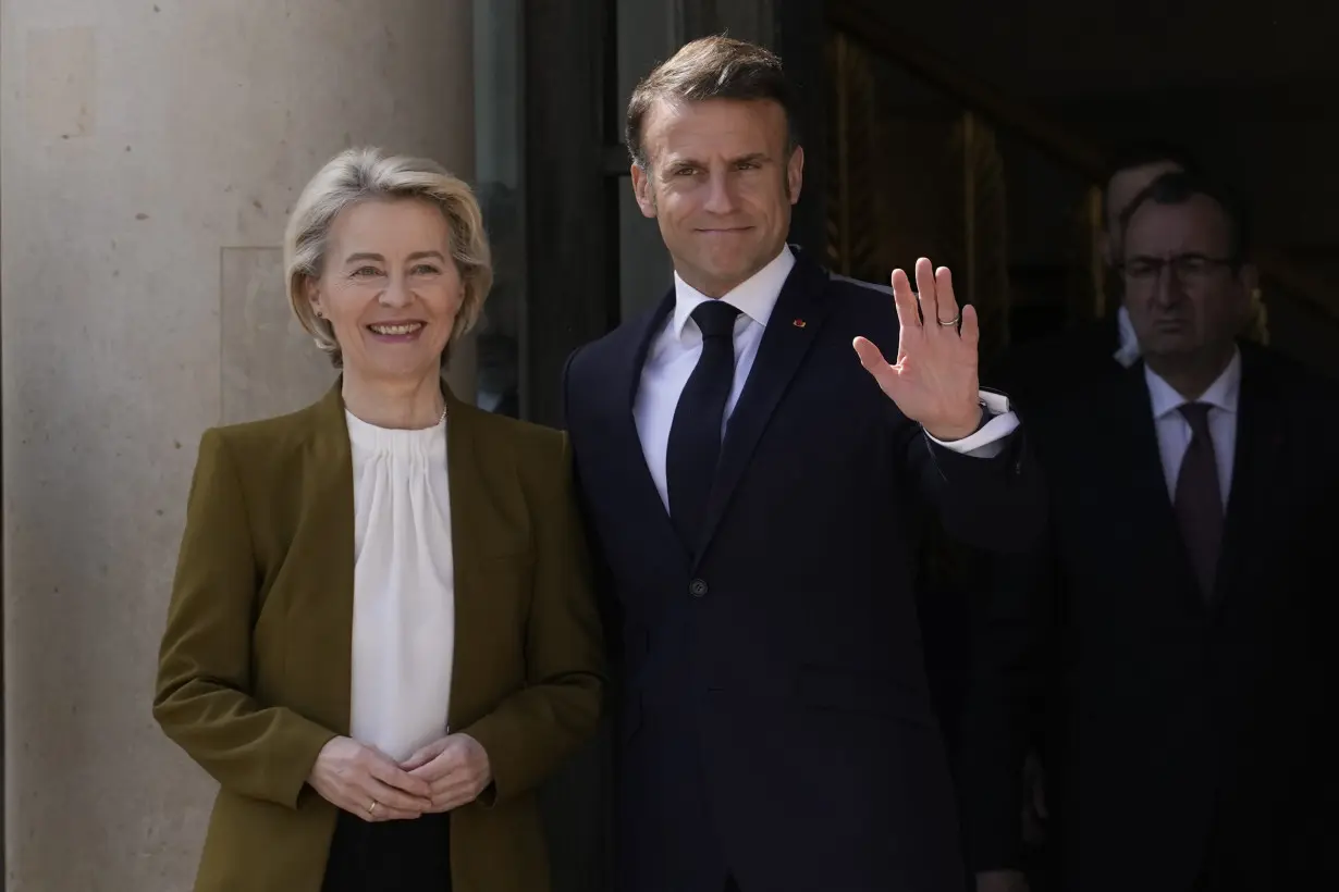 Macron puts trade and Ukraine as top priorities as China's Xi opens European visit in France