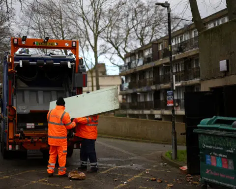 UK services growth cools, but by less than first feared, PMI shows