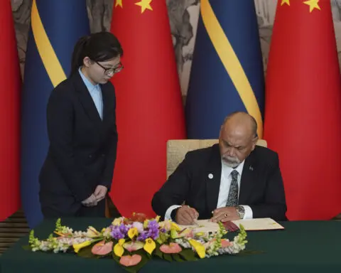 China formally restores diplomatic relations with Nauru after Pacific island nation cut Taiwan ties