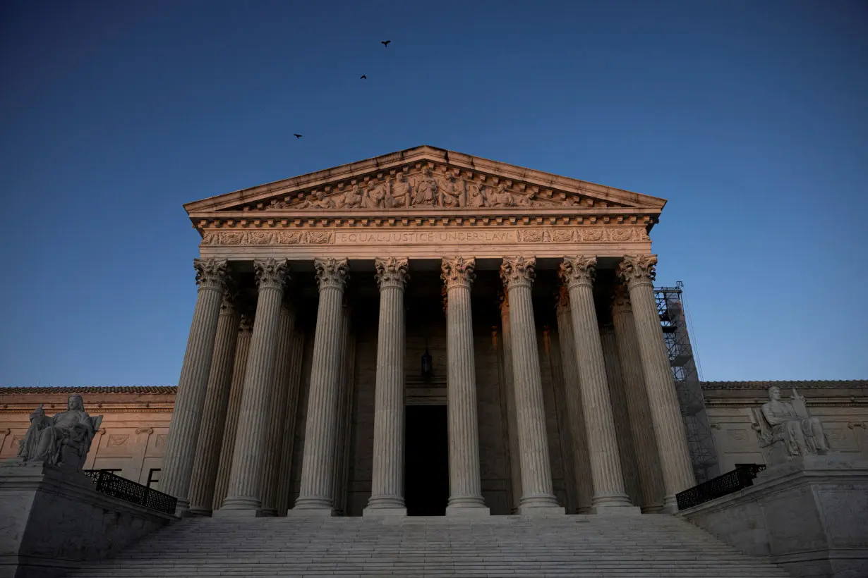 FILE PHOTO: A view of the U.S. Supreme Court in Washington