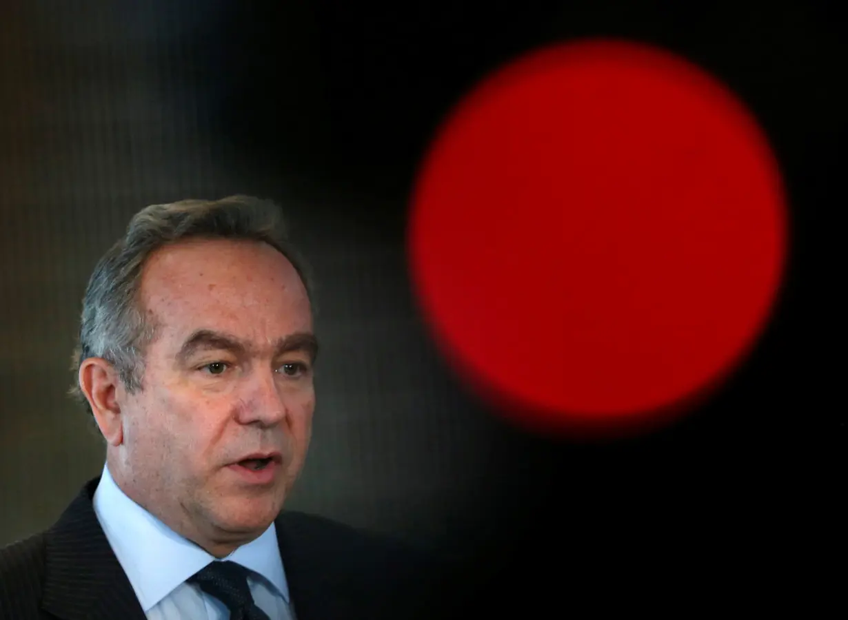 FILE PHOTO: U.S. Assistant Secretary of State Kurt Campbell is pictured as he speaks to the media after meeting with Japan's Foreign Minister Fumio Kishida at the Foreign Ministry in Tokyo