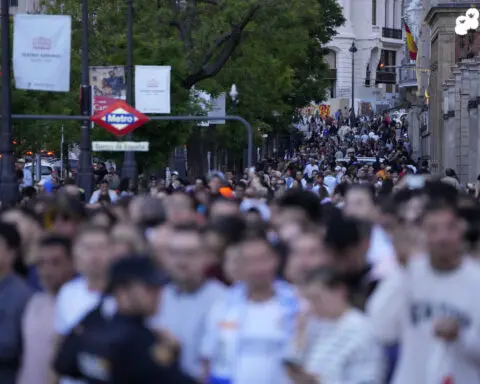 Real Madrid wins its record-extending 36th Spanish league title after Barcelona loses at Girona