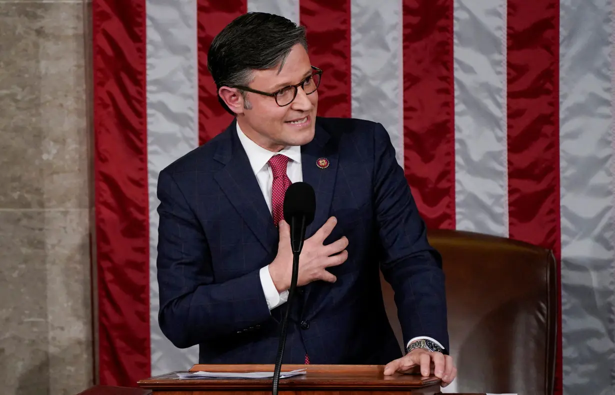 U.S. House of Representatives meet to vote on new Speaker of the House at the U.S. Capitol in Washington