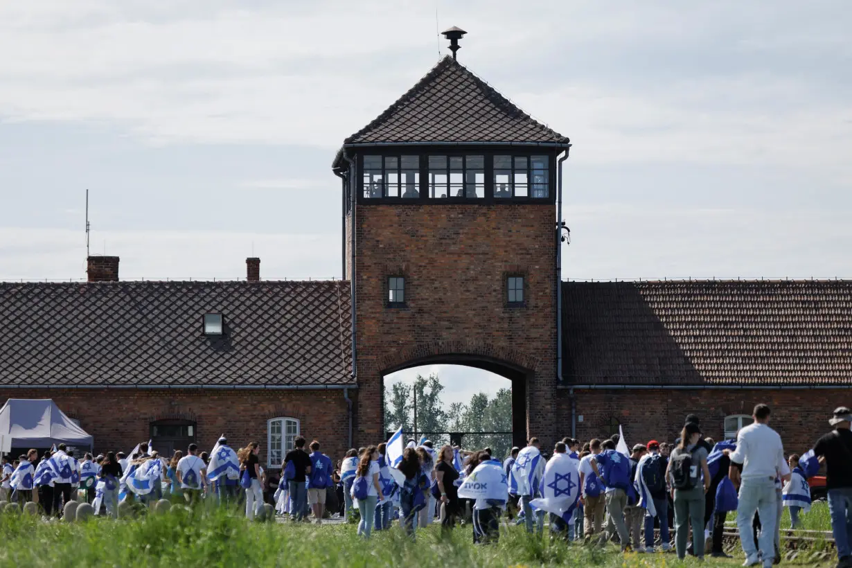 Annual International March of the Living at former Auschwitz Nazi German death camp