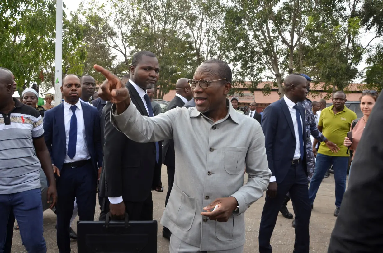 FILE PHOTO: The people of Benin vote during the parliamentary election in Cotonou