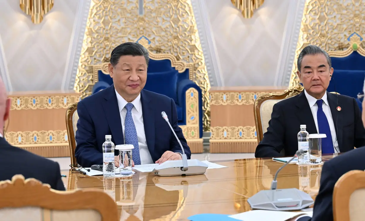 Kazakhstan's President Tokayev and China's President Xi meet in Astana