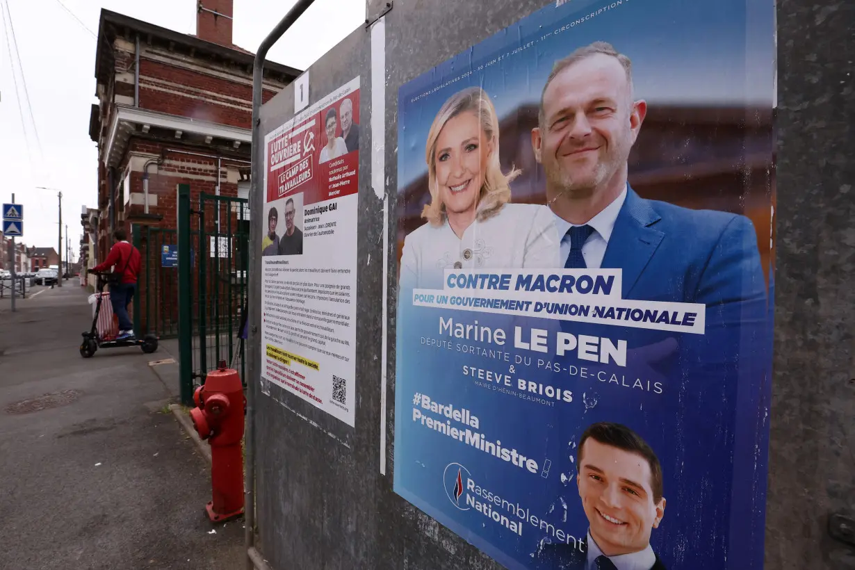 France votes in the first round of the 2024 snap legislative elections