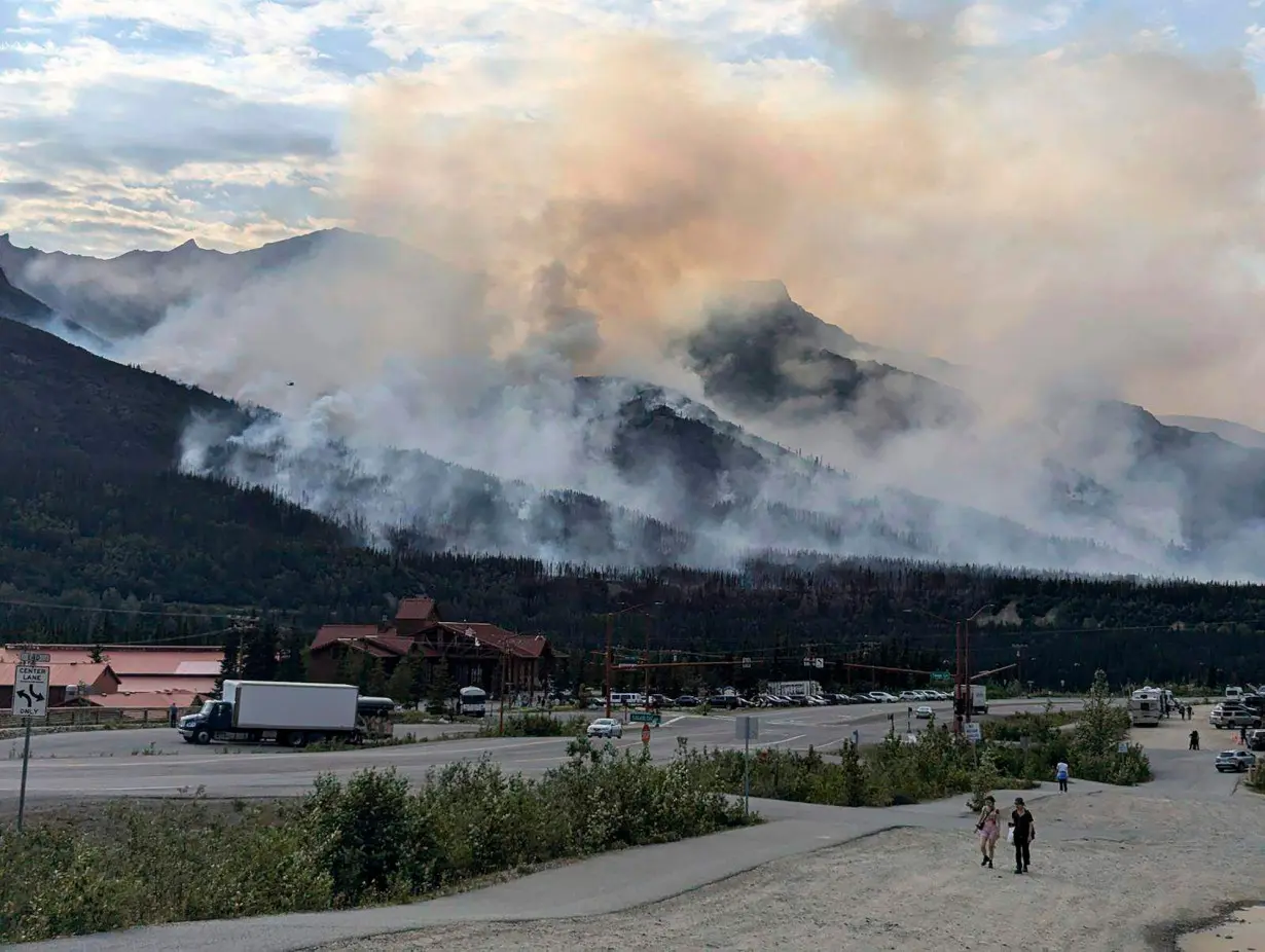 Denali National Park has no timeline for reopening as rare wildfire burns outside entrance, officials say