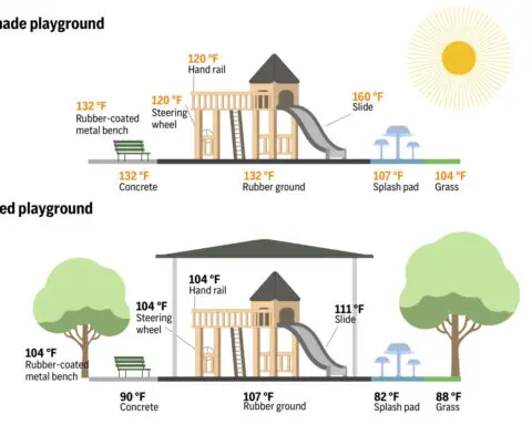 Blazing hot surfaces are a danger for catastrophic burn injuries in the urban desert Southwest