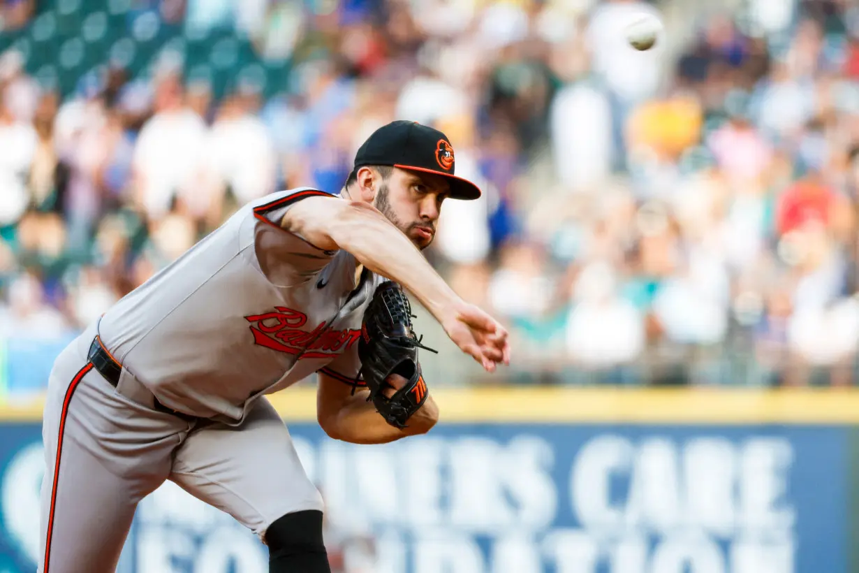 MLB: Baltimore Orioles at Seattle Mariners