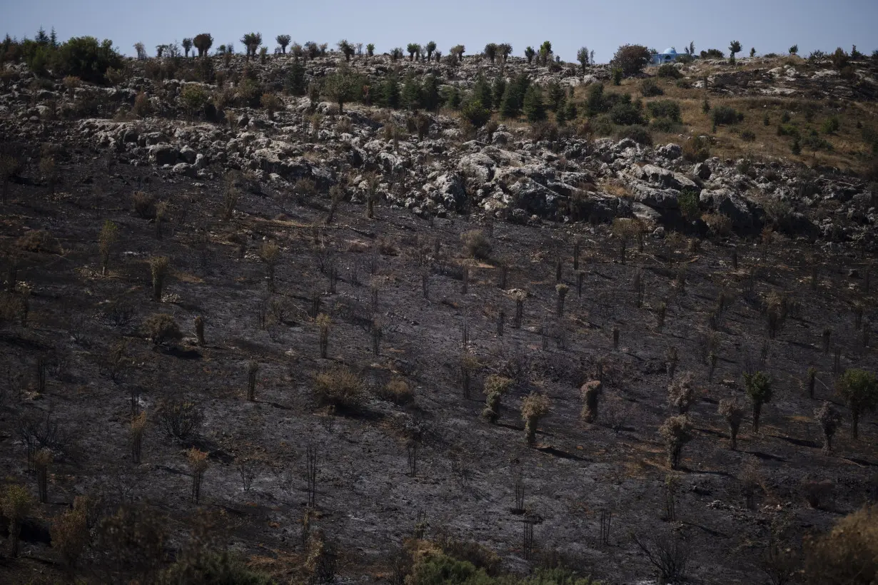 Israel Lebanon Fires