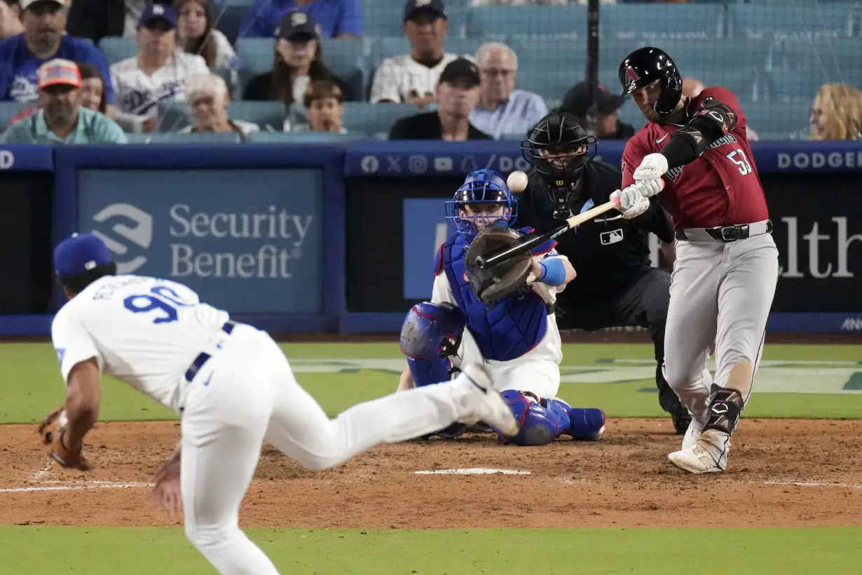 Diamondbacks Dodgers Baseball