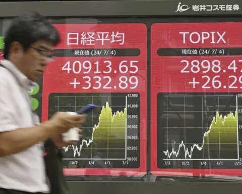 Stock market today: Japan's Nikkei 225 hits new record close, leading Asian shares higher