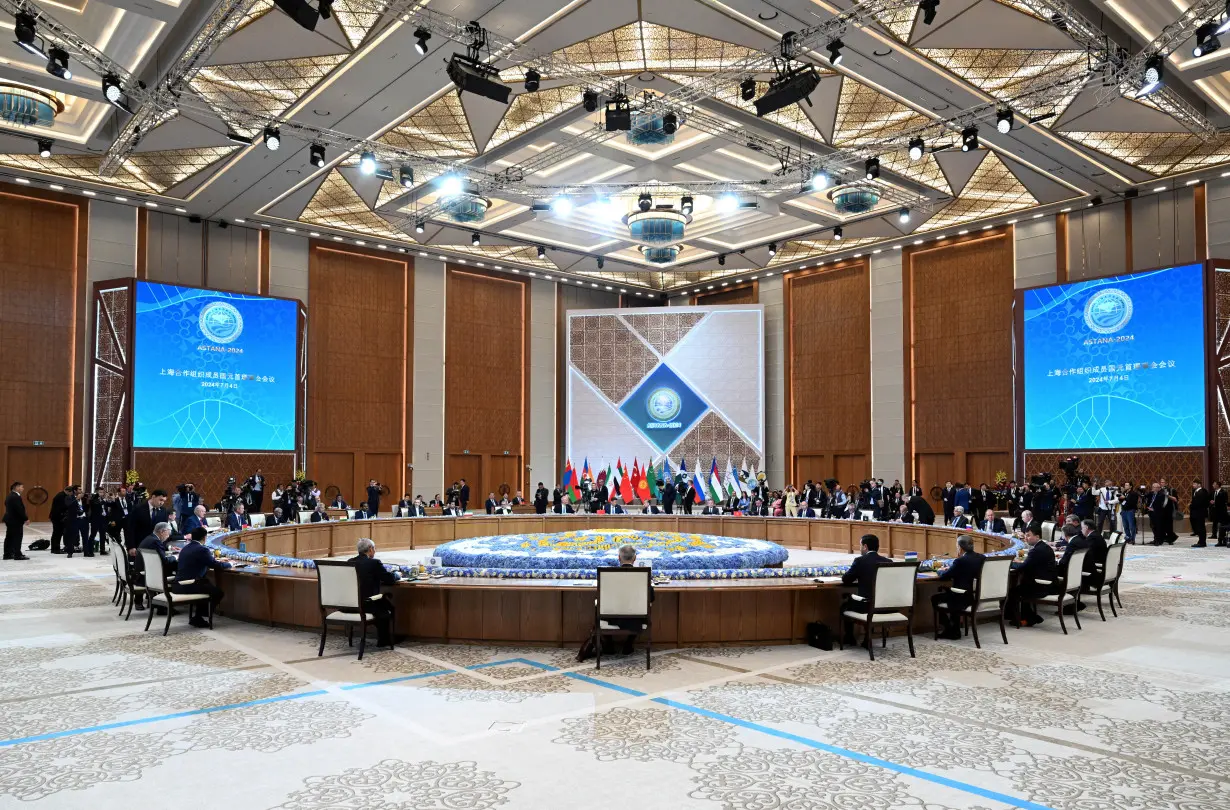 Shanghai Cooperation Organization summit held in Kazakh capital Astana