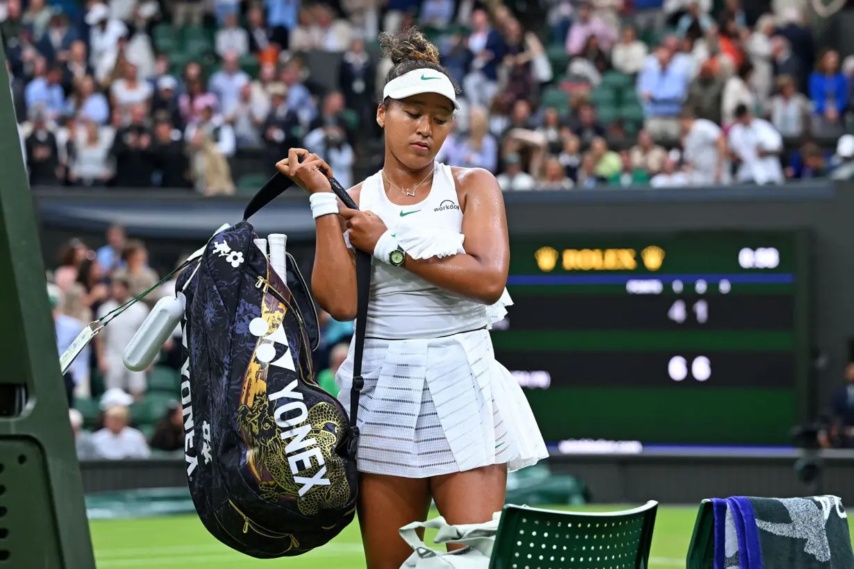 'I didn't feel fully confident in myself': Naomi Osaka knocked out of Wimbledon by American Emma Navarro