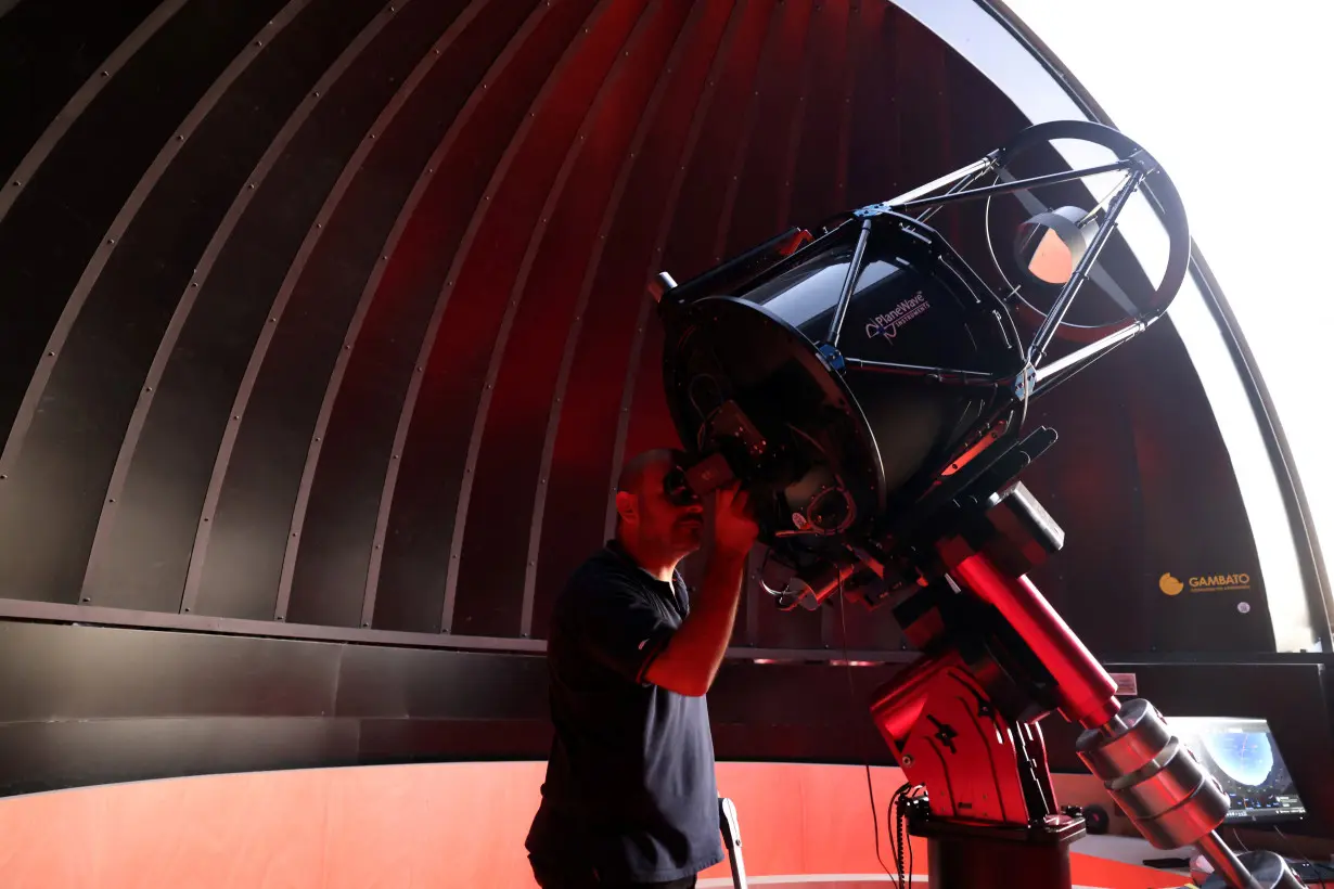 'Spaceship' observatory allows Cyprus stargazers a peek at the final frontier