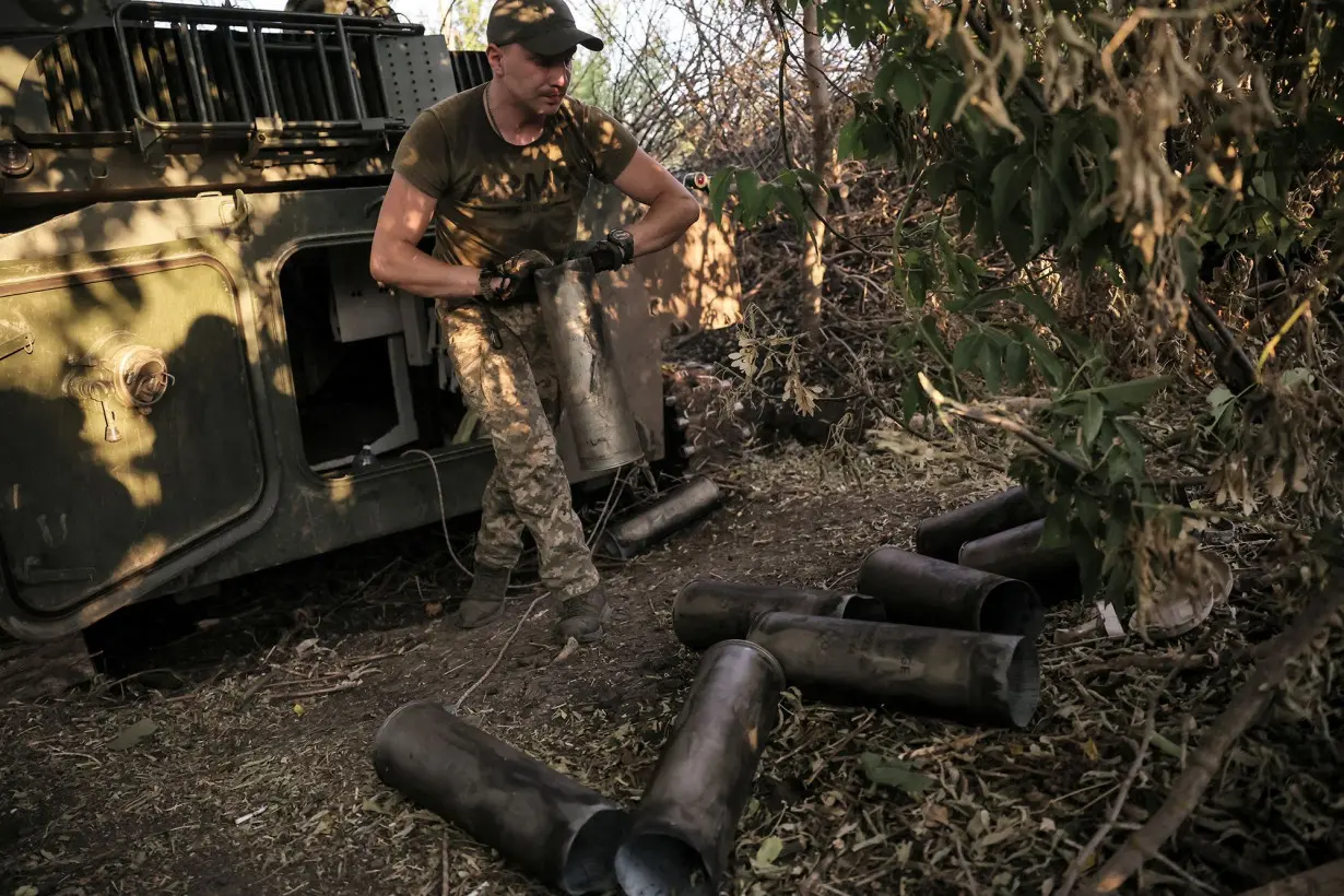 Russia captures part of a key hilltop town in Ukraine, opening door to further advances