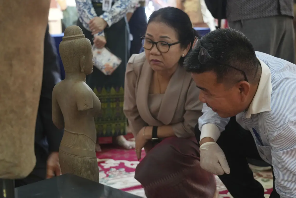 Cambodia US Statues Returned