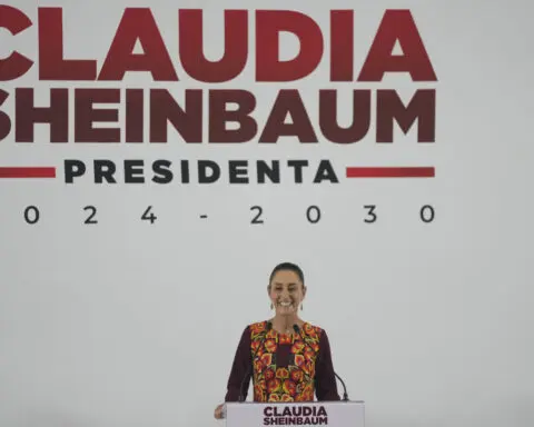 Mexico's incoming president announces top posts but her new cabinet includes familiar faces