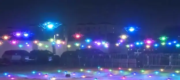 City opts for 400-drone light show in place of fireworks