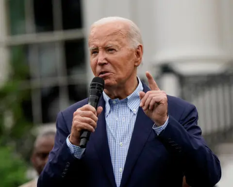 Biden says 'I'm not going anywhere' as calls to quit race grow