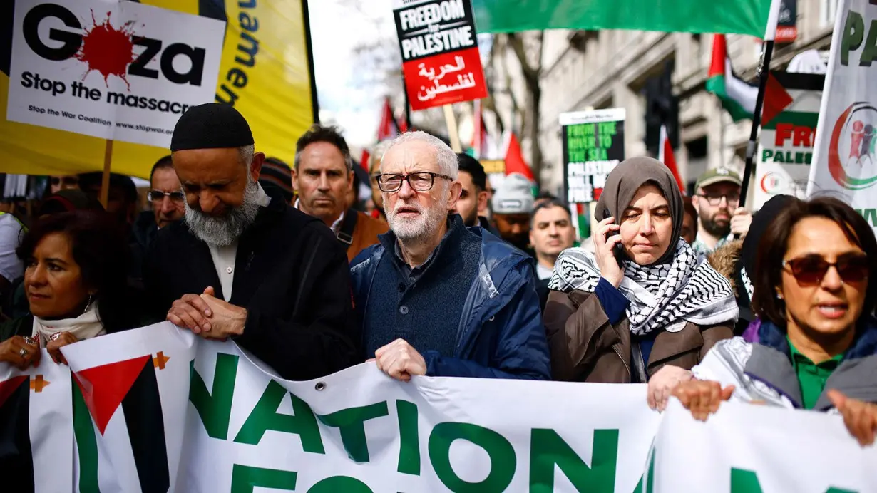 The Labour party's position on Gaza appears to have cost it votes in the UK election