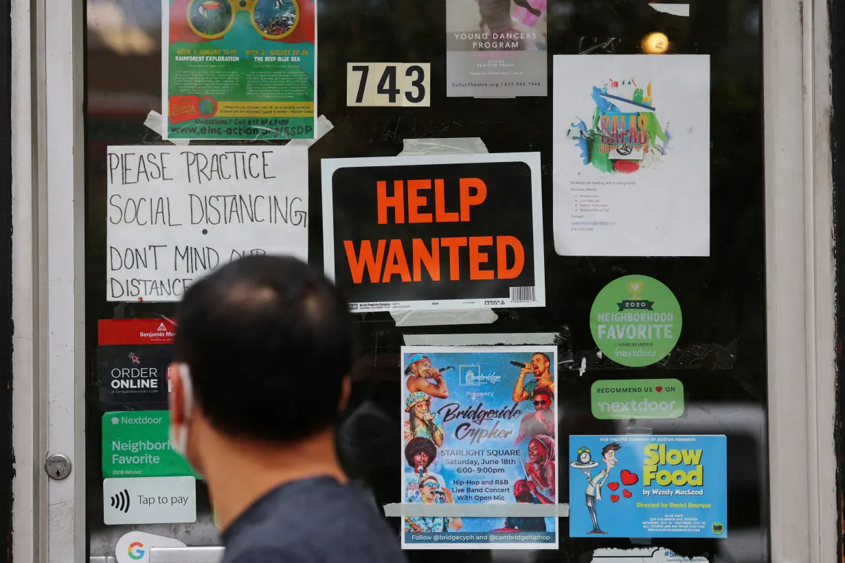 FILE PHOTO: Job openings advertised at businesses in Cambridge