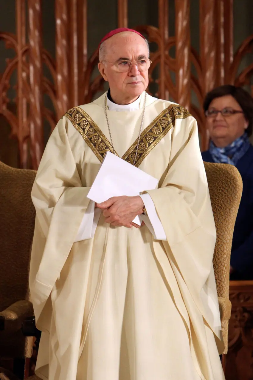 Archbishop critical of Pope Francis excommunicated for schism