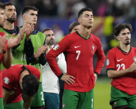 Ronaldo and Mbappé well shackled as Portugal and France tied 0-0 at halftime in Euro 2024 quarter