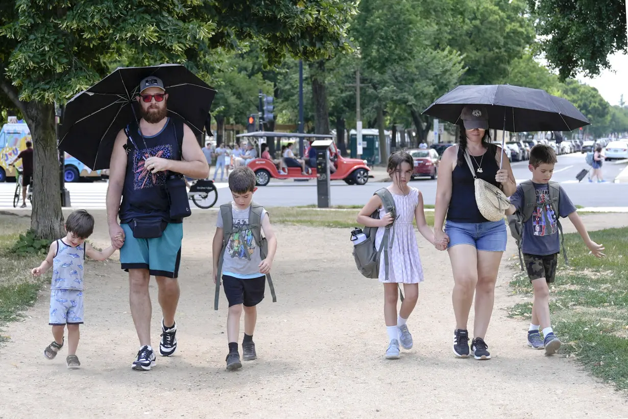 A dangerous heat wave is scorching much of the US. Weather experts predict record-setting temps