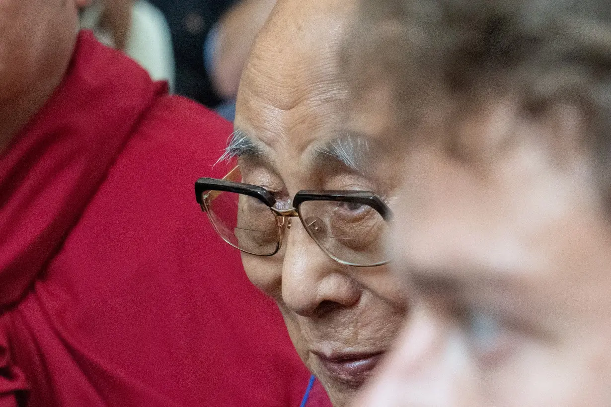 FILE PHOTO: Tibetan spiritual leader, the Dalai Lama, arrives in New York