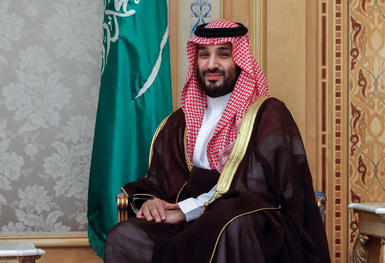 U.S. Secretary of State Blinken meets with Saudi Crown Prince and Prime Minister Mohammed bin Salman in Riyadh