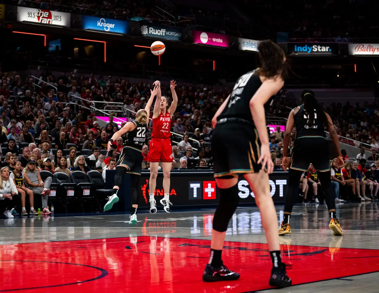 WNBA: New York Liberty at Indiana Fever