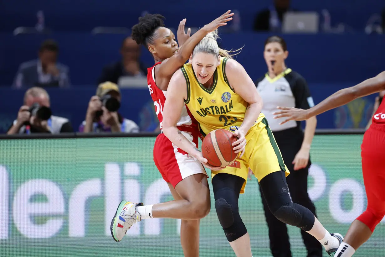 Basketball: 2022 FIBA Women's Basketball World Cup- 3rd place match Canada at Australia