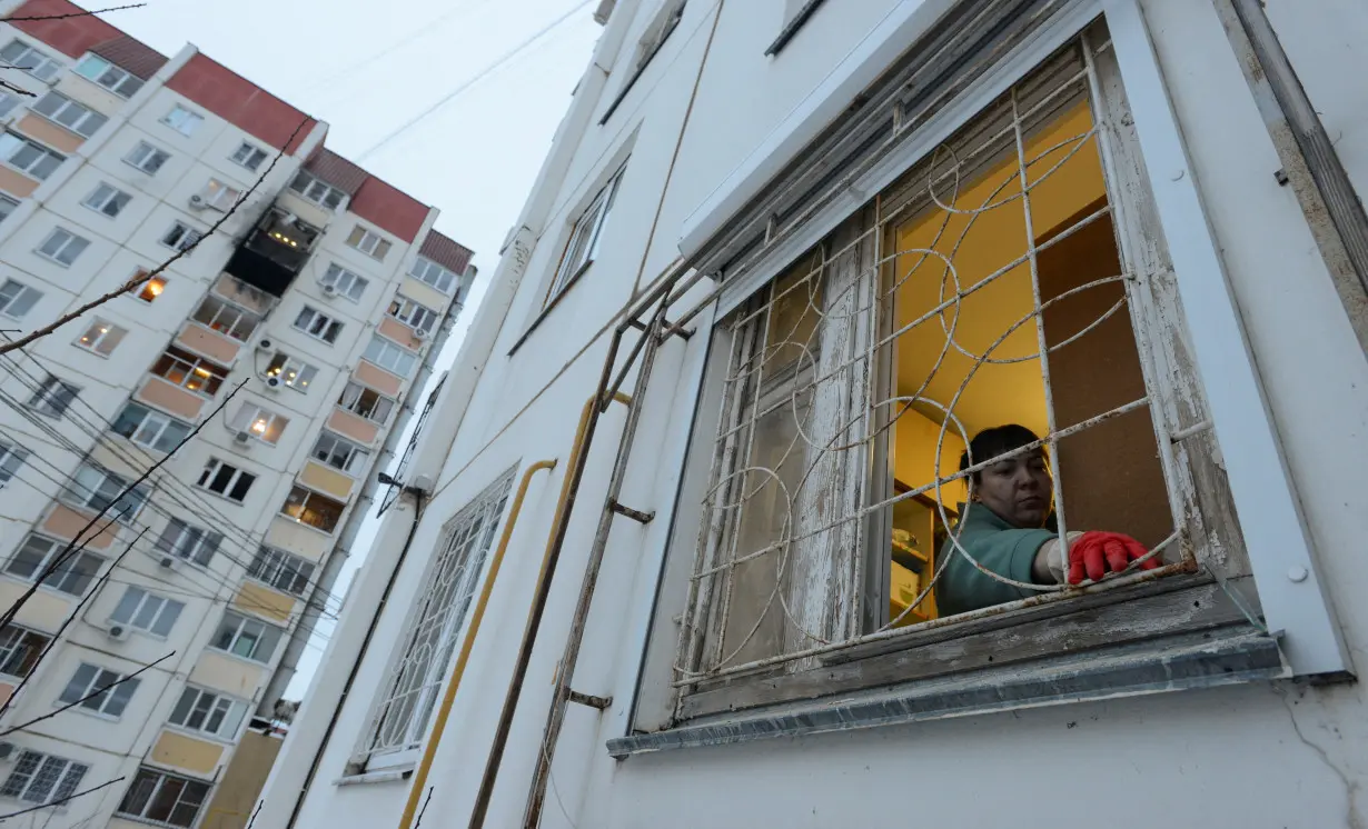 Drone reportedly hits a building in Voronezh