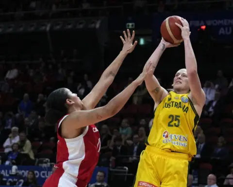 Jackson to appear at 5th Olympics for Australia's Opals. Mills, Giddey in Boomers team