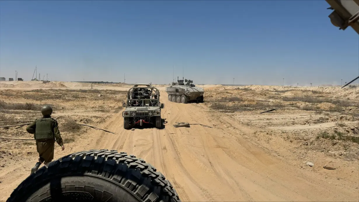 Israeli soldiers accompanied CNN on a trip to Rafah in southern Gaza.