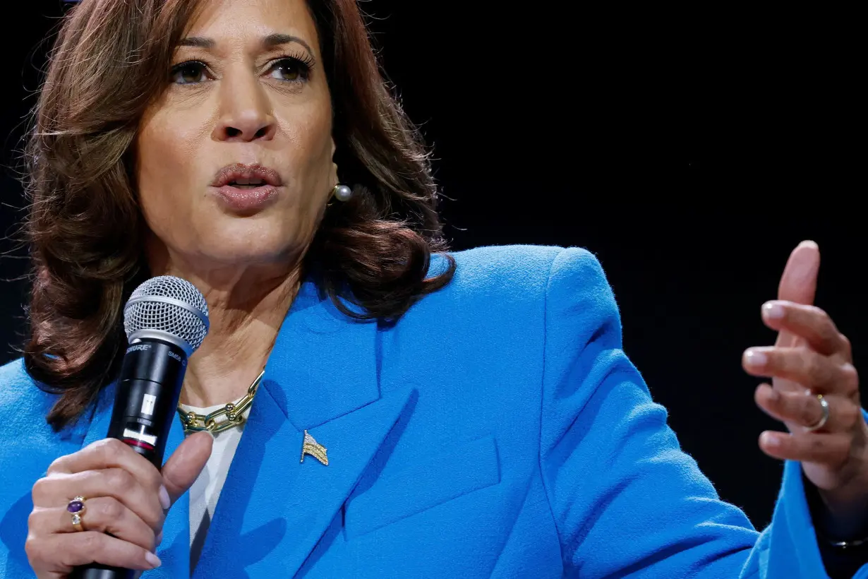 Harris puts focus on beating Trump, not concerns over Biden, as she tries to appeal to Black voters