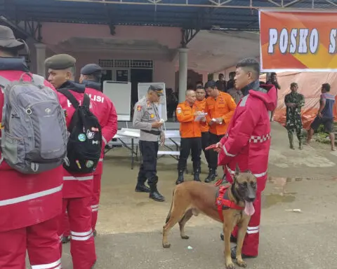 Indonesian landslide triggered by heavy rain leaves 11 dead and dozens missing at illegal gold mine