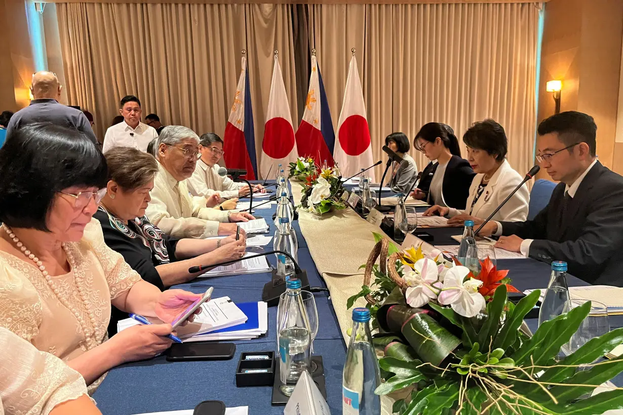 Japan Foreign Minister Kamikawa meets with Philippine Foreign Minister Manalo in Taguig City