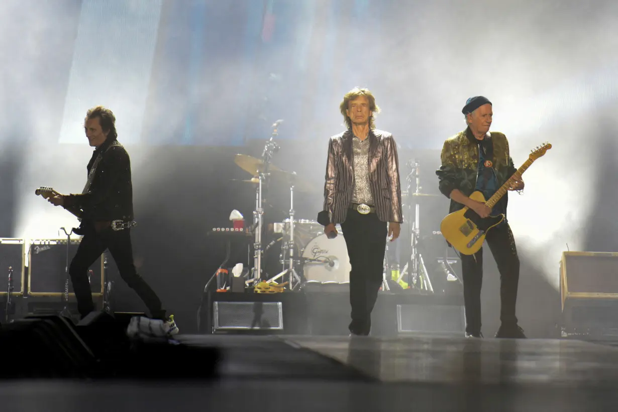 FILE PHOTO: The Rolling Stones perform in Houston