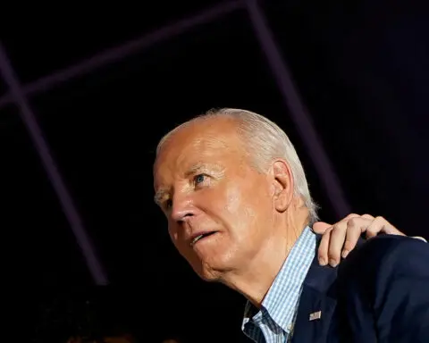 'I am not going anywhere,' Biden tells MSNBC