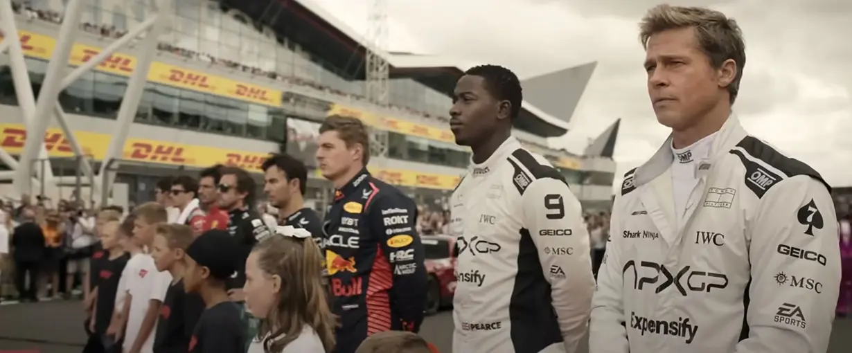 Watch Brad Pitt in action as a Formula 1 racer in 'F1' teaser